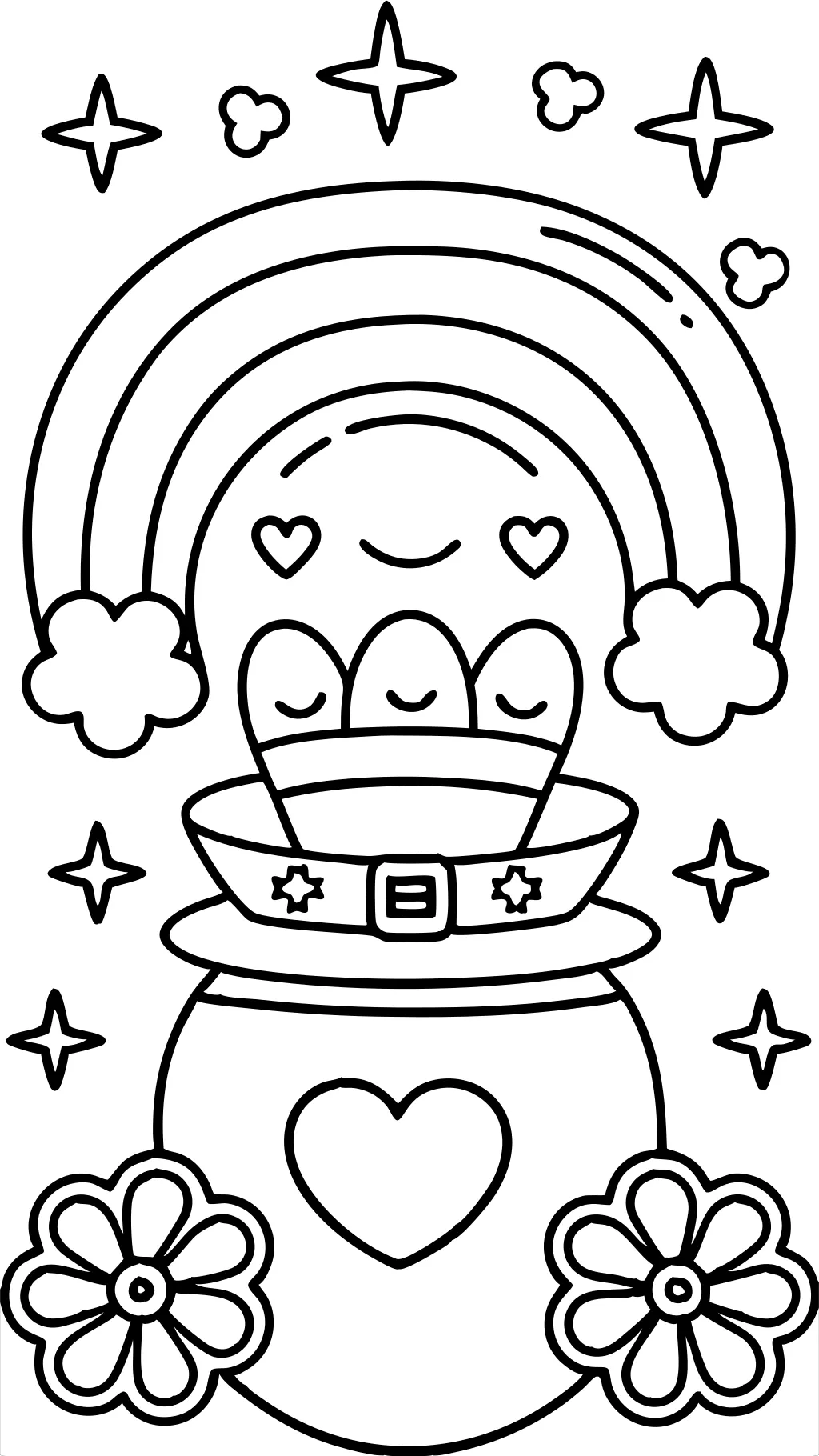 free coloring pages st patrick’s day